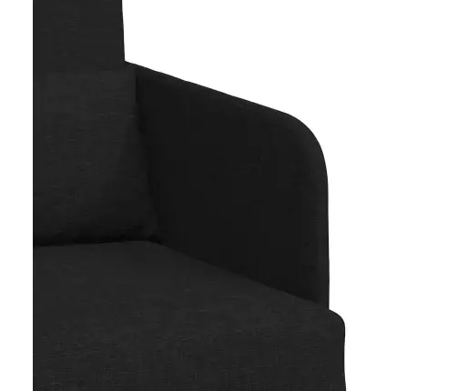 Grīdas Dīvāns-Gulta 2-In-1 Melns 65X80X83 Cm Audums Vidaxl