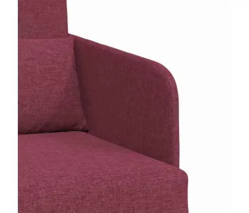 Diivanvoodi Veinpunane 65 X 80 X 83 Cm Samet