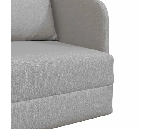 Grīdas Dīvāngulta 2-In-1 Mākonis Pelēks 65X80X83 Cm Audums Vidaxl