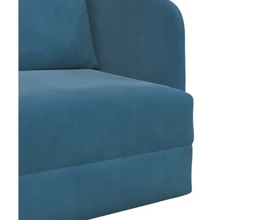 Diivanvoodi Sinine 65 X 80 X 83 Cm Samet