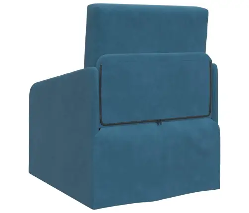 Diivanvoodi Sinine 65 X 80 X 83 Cm Samet