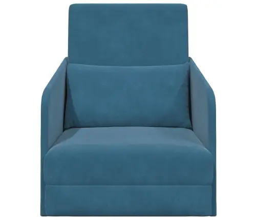 Diivanvoodi Sinine 65 X 80 X 83 Cm Samet