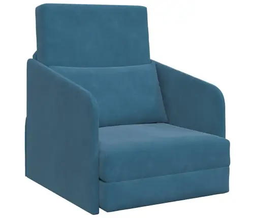 Diivanvoodi Sinine 65 X 80 X 83 Cm Samet