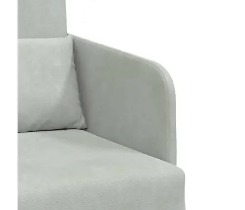 Grīdas Dīvāns Gulta 2-In-1 Gaiši Pelēks 65X80X83 Cm Vidaxl