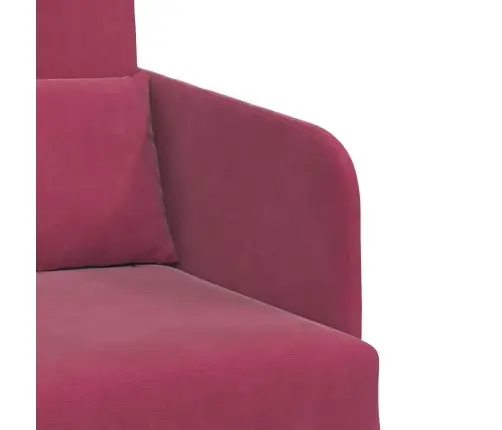 Sofa Lova Vyno Raudona 65 X 80 X 83 Cm Aksomas