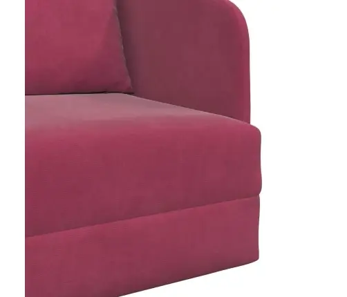 Sofa Lova Vyno Raudona 65 X 80 X 83 Cm Aksomas