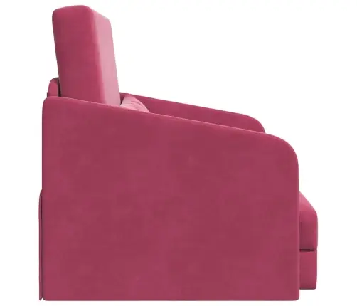 Sofa Lova Vyno Raudona 65 X 80 X 83 Cm Aksomas