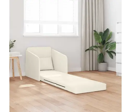 Sofa Lova Kreminė 65 X 80 X 83 Cm Aksomas