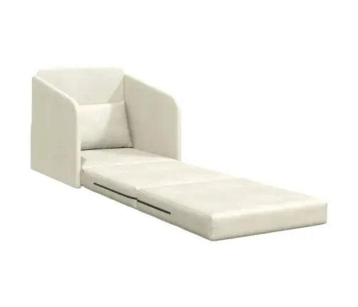 Sofa Lova Kreminė 65 X 80 X 83 Cm Aksomas