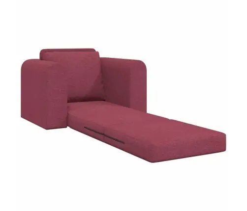 Grīdas Dīvāngulta 2-In-1 Bordo 98X71X83 Cm Audums Vidaxl