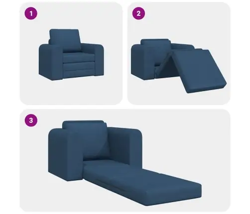 Diivanvoodi Sinine 98 X 71 X 83 Cm Kangas