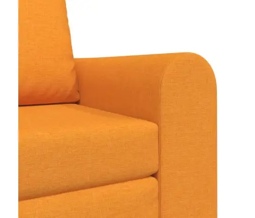 Grīdas Dīvāngulta 2 Vienā Tumši Dzeltena 98X71X83 Cm Audums Vidaxl