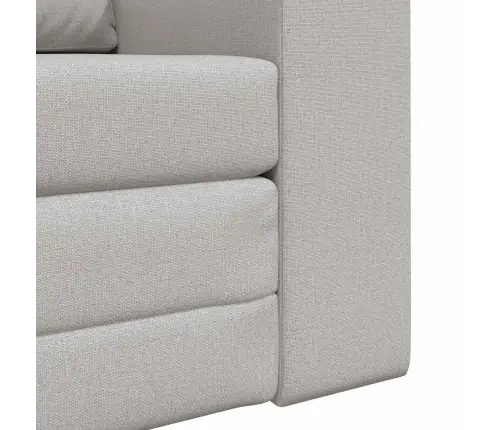 Grīdas Dīvāngulta 2-In-1 Mākoņu Pelēkā 98X71X83 Cm Audums Vidaxl