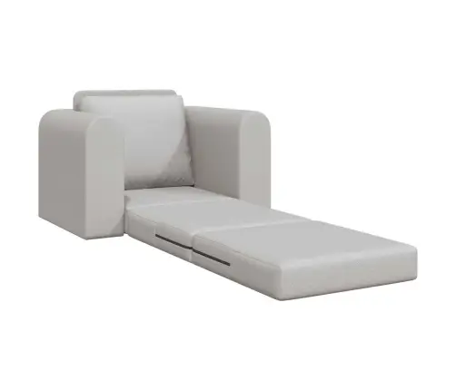 Grīdas Dīvāngulta 2-In-1 Mākoņu Pelēkā 98X71X83 Cm Audums Vidaxl