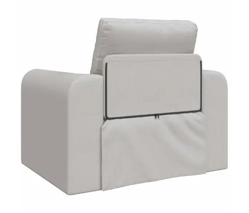 Grīdas Dīvāngulta 2-In-1 Mākoņu Pelēkā 98X71X83 Cm Audums Vidaxl