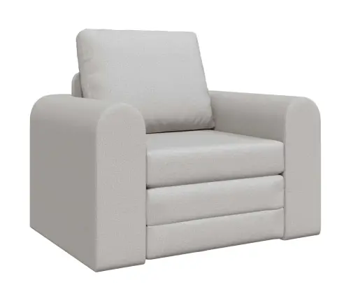 Grīdas Dīvāngulta 2-In-1 Mākoņu Pelēkā 98X71X83 Cm Audums Vidaxl