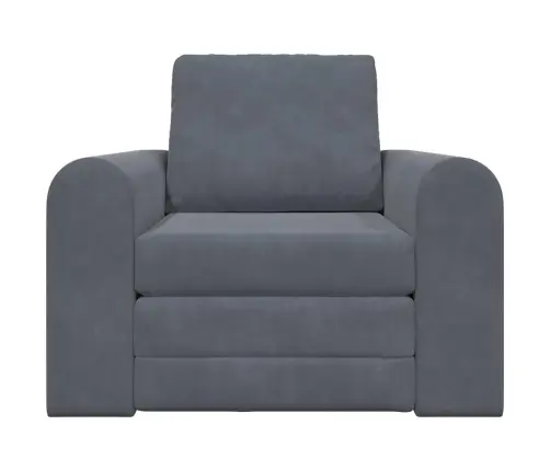 Grīdas Dīvāna Gulta 2-In-1 Tumši Pelēka 98X71X83 Cm Vidaxl Grīdas Dīvāna Gulta 2-In-1 Tumši Pelēka 98X71X83 Cm Vidaxl