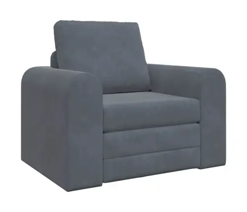 Grīdas Dīvāna Gulta 2-In-1 Tumši Pelēka 98X71X83 Cm Vidaxl Grīdas Dīvāna Gulta 2-In-1 Tumši Pelēka 98X71X83 Cm Vidaxl