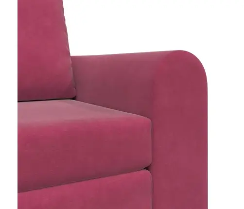 2-In-1 Vīnogu Sarkanais Grīdas Dīvāngulta 98X71X83 Cm Vidaxl 2-In-1 Vīnogu Sarkanais Grīdas Dīvāngulta 98X71X83 Cm Vidaxl