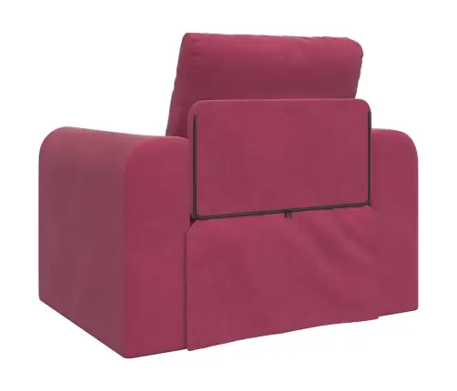 2-In-1 Vīnogu Sarkanais Grīdas Dīvāngulta 98X71X83 Cm Vidaxl 2-In-1 Vīnogu Sarkanais Grīdas Dīvāngulta 98X71X83 Cm Vidaxl