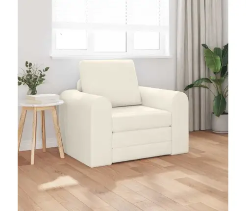 Sofa Lova Kreminė 98 X 71 X 83 Cm Aksomas