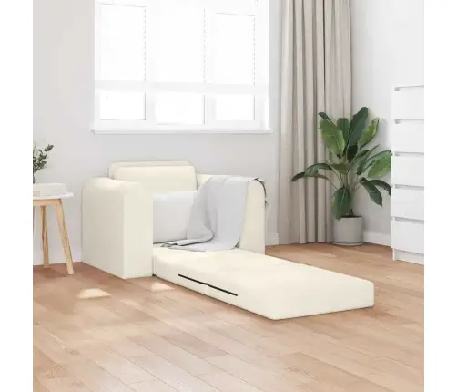 Sofa Lova Kreminė 98 X 71 X 83 Cm Aksomas