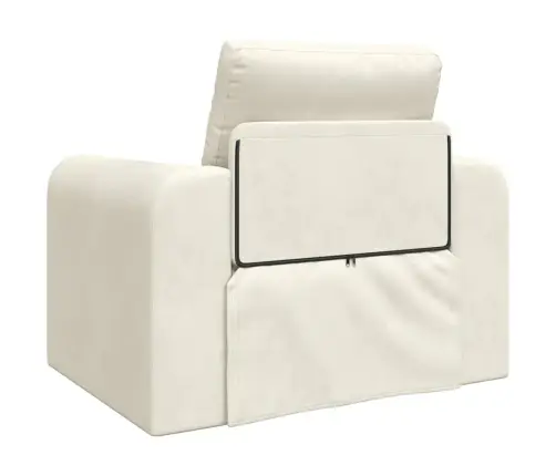 Sofa Lova Kreminė 98 X 71 X 83 Cm Aksomas