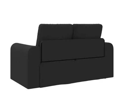 Grīdas Dīvāngulta 2-In-1 Melns 148X71X83 Cm Audums Vidaxl