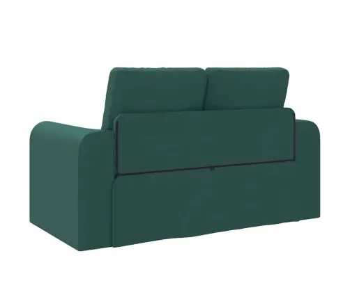 Grīdas Dīvāngulta 2-In-1 Tumši Zaļš 148X71X83 Cm Audums Vidaxl