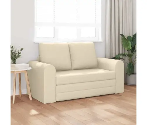 Dīvāngulta 60Cm Krēmkrāsa Audums Vidaxl