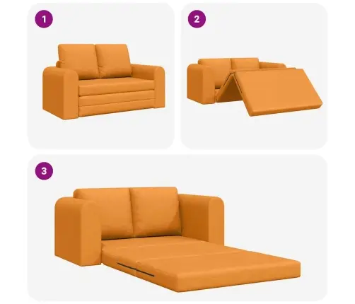 Dīvāngulta 60Cm Tumši Dzeltens Audums Vidaxl