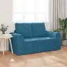 Sofa Lova 60Cm Mėlyna Aksomas