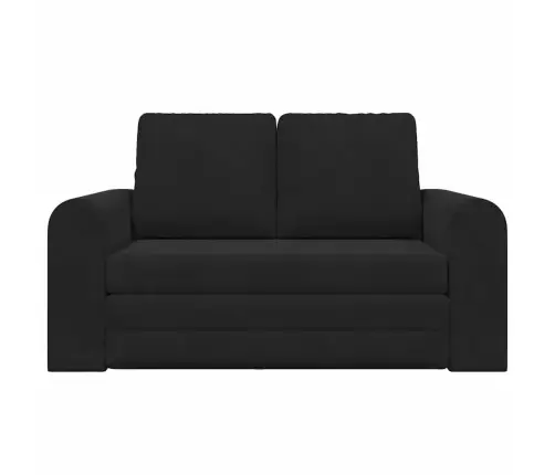 Sofa Lova Juoda 148 X 71 X 83 Cm Aksomas