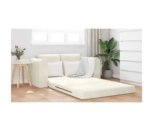 Sofa Lova 60Cm Kreminė Aksomas