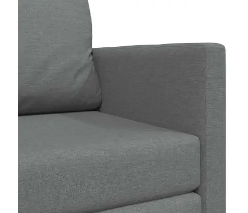 Grīdas Dīvāngulta 2-In-1 Tumši Pelēkā Krāsā 124X71X78 Cm Vidaxl