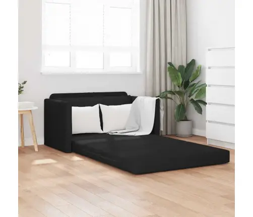 Dīvāngulta 110Cm Melna Audums Vidaxl