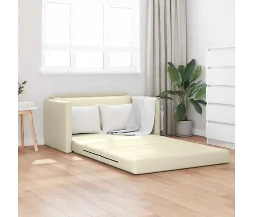 Sofa Lova Kreminė 124 X 71 X 78 Cm Aksomas