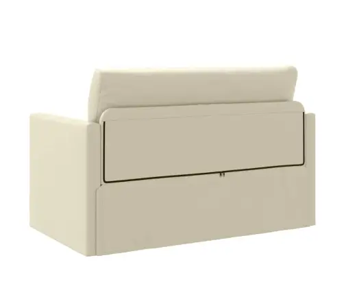 Sofa Lova Kreminė 124 X 71 X 78 Cm Aksomas