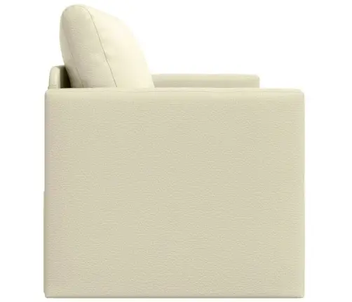 Sofa Lova Kreminė 124 X 71 X 78 Cm Aksomas