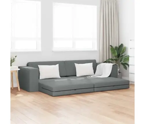 Põrandadiivan-Voodi Tumehall 245 X 78 X 77 Cm Kangas