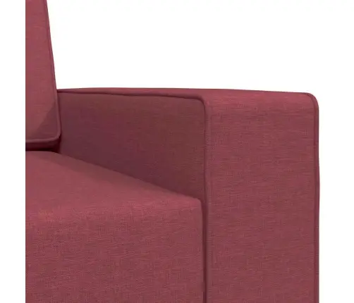 Grīdas Dīvāngulta 2-In-1 Bordo 245X150X60.5 Cm Audums Vidaxl