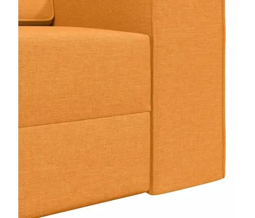 Diivanvoodi 200Cm Tume Kollane Kangas