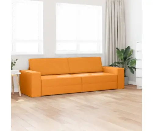 Diivanvoodi 200Cm Tume Kollane Kangas