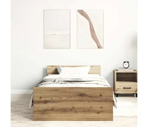 Lovos Rėmas Be Čiužinio, Artisano Ąžuolo, 100X200 Cm