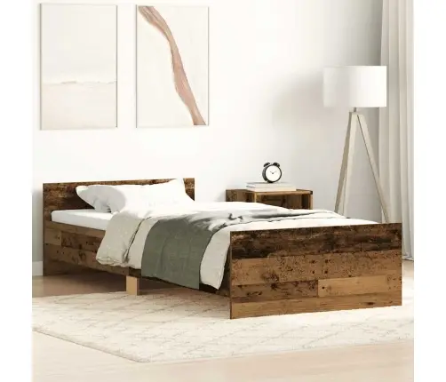 Lovos Rėmas Be Čiužinio, Medienos Dizaino, 90X190 Cm