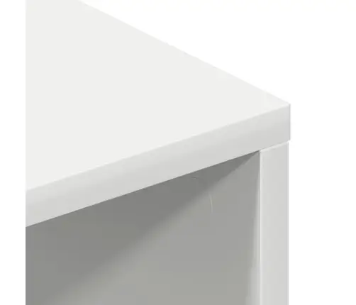 Tv Skapītis, 100X40X40 Cm, Balts, Skaidu Plāksne Vidaxl