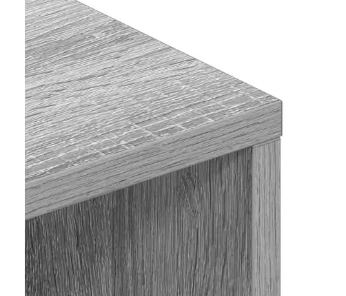 Tv Skapītis, Pelēka Ozolkoka, 100X40X40 Cm, Inženierijas Koks Vidaxl