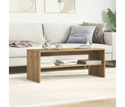 Tv Skapītis, Koka Krāsa, 100X40X40 Cm, Inženierijas Koks Vidaxl