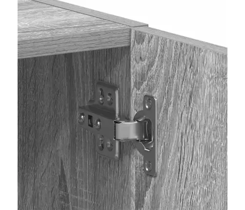 Veļasmašīnas Plaukts, Pelēks, 64X24X190 Cm, Inženierijas Koks Vidaxl