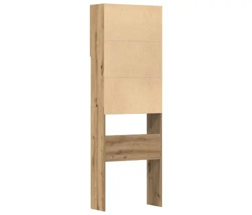 Veļasmašīnas Plaukts, Ozola, 64X24X190 Cm, Inženierijas Koks Vidaxl